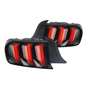Turn Signal Lamps LED Tail Lights For 2015 2016 2017 2018 2019 2020 Ford Mustang Sequential