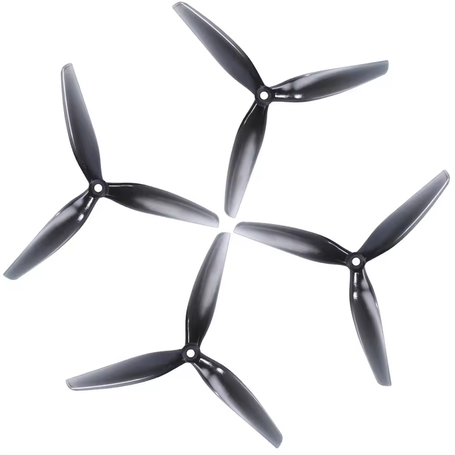 HQProp 7X4X3 7X5X3 7040 7050 7-Inch 3-Blade Tri-Blade RC FPV Drone Propeller Long Range Accessories for Mini Drones 9g Weight