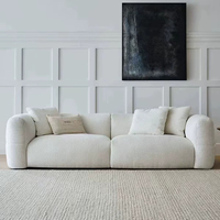 High End moderne 4-Sitzer Sofas Home Cream Cloud Couches Wohnzimmer Sofa Set Designer Bequemes Sofa für Wohnzimmer möbel