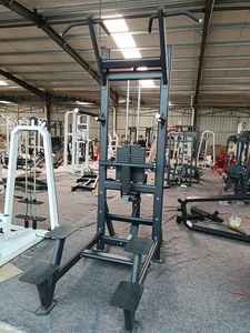 Máquina de dominadas asistidas de pie para entrenamiento funcional: fortalece los músculos de la espalda con movimiento de dominadas asistidas seguro. - Product Image 6