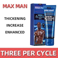 Crema Original Max Man 50g para Agrandamiento del Pene para Hombres Musulmanes, Gel para Engrosamiento del Pene, Crema para Crecimiento del Pene, Gel para Mejora Masculina