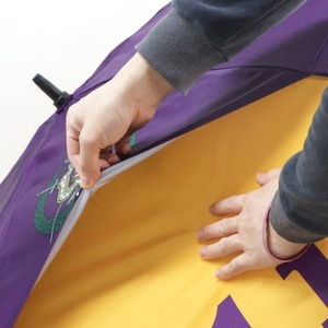 Huge Size Abstract Pattern Double Canopy Golf <b>Umbrella</b> with Logo Modern Portable Square Rain <b>Umbrellas</b> for Golfer Events - Product Image 3