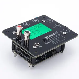 高品质黑色Dsp数字音频5.1家用功放板，用于条形扬声器