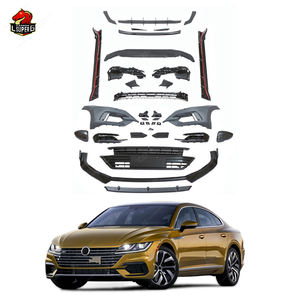 Kit de carrocería de estilo <span class=keywords><strong>R</strong></span> para Volkswagen <span class=keywords><strong>Arteon</strong></span> kit de carrocería con faldones laterales de difusor trasero de rejilla de labio delantero <span class=keywords><strong>2018</strong></span> - Product Image 1