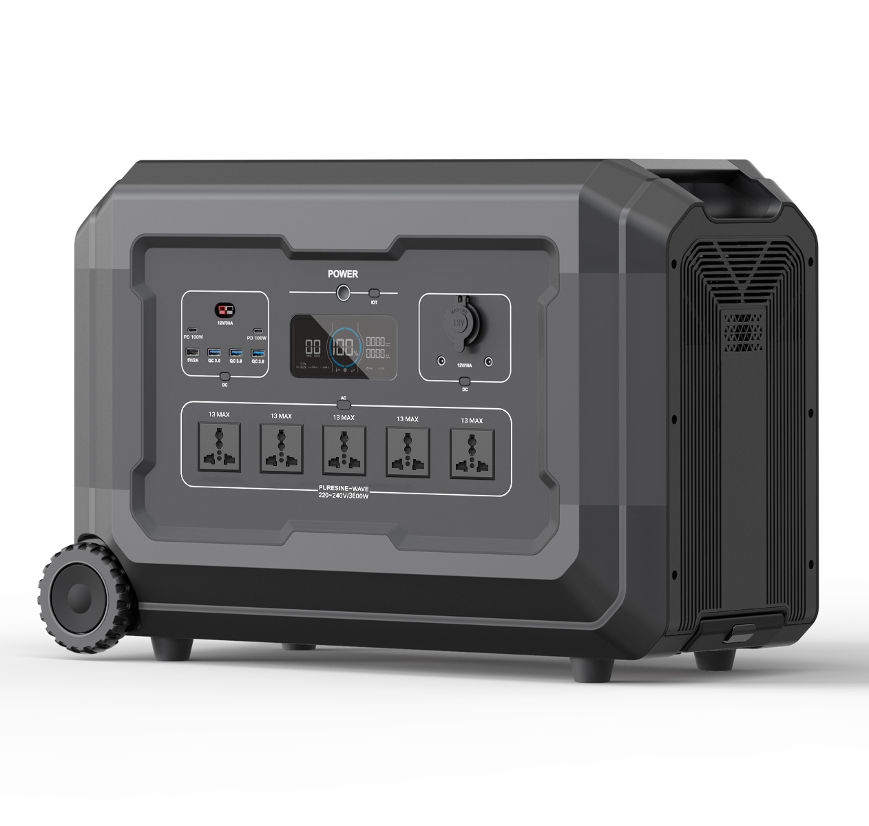 3600w