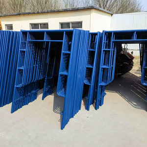 Wholesale Trapezoidal <strong>Scaffolding</strong> Outdoor Galvanized Mobile Scaffold Indoor Renovation Telescopic Scaffold - Product Image 6