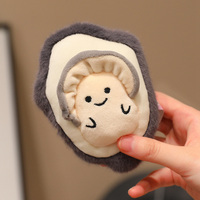 Autocollants magnétiques super doux en peluche pour réfrigérateur, série Océan, avec motifs de clowns, poissons, étoiles de mer, en coton PP, mignons, vente en gros
