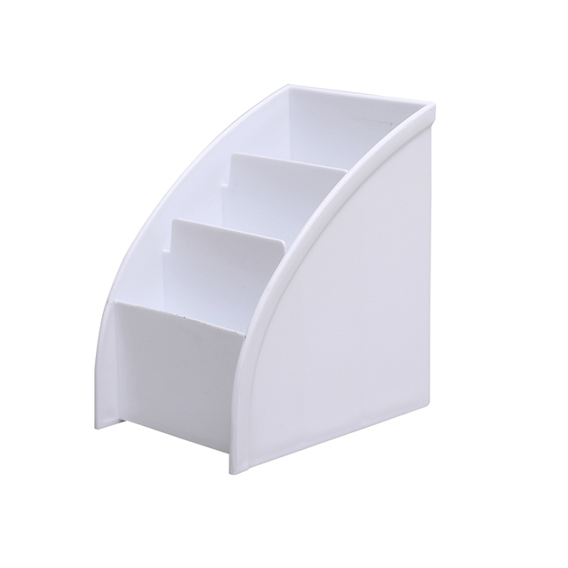 Modern Simplicity Eco-Friendly Office Organizer Desktop Storage Box Multifunction Remote Control Holder Stationery Makeup