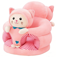 Canapé en peluche personnalisé pour chat, chaise en peluche rose pour chat, adorable peluche chat, jouet en peluche pour chat, décoration en peluche pour chat pour filles