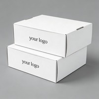 Boîtes d'emballage pour envoi postal imprimées recto-verso, impression personnalisée, boîte cadeau pour vêtements, boîte d'expédition recyclable en carton ondulé pour perruques