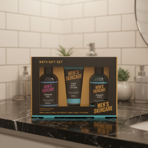 <span class=keywords><strong>Coffret</strong></span> Cadeau Spa <span class=keywords><strong>Homme</strong></span> Bio à Succès avec <span class=keywords><strong>Gel</strong></span> <span class=keywords><strong>Douche</strong></span>, Bain Moussant et Lait Corporel - Soin de la Peau Parfum Personnalisé - Product Image 1