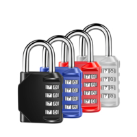 CH-604 Cadenas à combinaison très vendu, fournisseurs de cadenas de haute qualité à 4 chiffres sans clé pour salle de sport