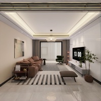 Nexus - Ensemble complet de design d'intérieur moderne pour villa, bureau à domicile, sous-sol, salon, cuisine, chambre à coucher