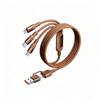 Kabel Charger HP Nylon Braided 2 in 3 100W Grosir, Usbc Usb Type c Type-c ke Pd