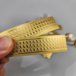 High Quality Gold Foil Art Paper Cigar Bands <b>Personalized</b> Printing Ring Wrap Gold Foil Cigar Label Package - Product Image 4