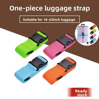 Organisateur de voyage portable sangles de bagages sangle de ceinture de bagages en nylon de voyage réglable personnalisée