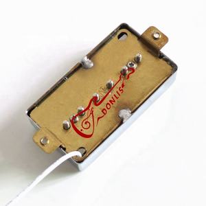 Donlis Custom AlNiCo 5/2 P90 Single Coil Humbucker Formaat LP Gitaar Pickup Met Messing Kap voor Handgemaakte Gitaar Kits - Product Image 5