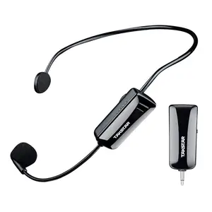 TAKSTAR HM-200W Professional Uhf Wireless Headset Headworn Microfone Para Amplificadores De Voz Microfone Sem Fio