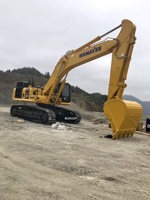 Excavatrice Komatsu PC500 d'occasion, excavatrice sur chenilles de 50 tonnes et équipement de construction lourd Komatsu PC500