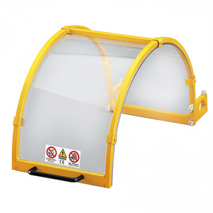 Protección para Tornos Fervi con Pantalla de Lexan y Estructura de Acero para Herramientas de Torneado de Metal - Product Image 2