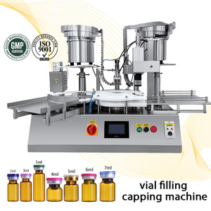 آلة تعبئة وتغطية للقوارير سعة 1.5 مل و3 مل، جهاز تعبئة وإغلاق سوائل مكتبي - Product Image 1