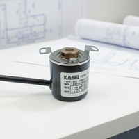 Encoder Rotary Absolut 10 Bit Murah dengan Poros Berongga 8mm, Encoder Absolut RS485 Modbus RTU