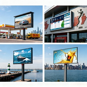 屋外防水P6 <span class=keywords><strong>LED</strong></span>ディスプレイスクリーン高解像度固定壁取り付け<span class=keywords><strong>LED</strong></span>大画面ショッピングモール用IP65アニメーション - Product Image 5