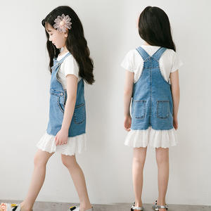 Nouvelle robe tutu en jean moderne pour filles, style princesse, pour enfants, achat direct auprès d'un fournisseur chinois - Product Image 4