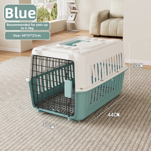 Transportadora de Mascotas de Plástico Rígido de Carga Superior con 2 Puertas, Diseño Sólido, Casa Plegable para Gatos Grandes, Medianos y Pequeños - Product Image 6