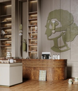 Servicio de Diseño Interior Moderno y Personalizado para Panaderías, Equipamiento de Cafeterías de Moda y Vitrina Termostática de Vidrio - Product Image 1