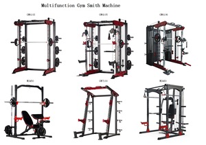 Equipo de Gimnasio de Tres Estaciones para Entrenamiento de Fuerza Integral, Conjunto de Rack de Entrenamiento de Fuerza, Equipo Deportivo Funcional para Fitness - Product Image 4