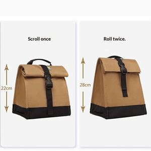 Bolsa Térmica Plegable de Moda para Picnic y Senderismo, Ligera, con Aislamiento Superior y Correa Ajustable - Product Image 3