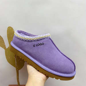 2026 en çok satan hakiki inek derisi baskılı Ulogo çeşitli renklerde etnik kar botları su geçirmez peluş astar kaymaz - Product Image 6