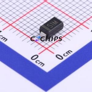 Diode S1M SMA(DO-214AC) d'origine et neuve, diode à usage général, fournisseur de composants électroniques en gros et service BOM - Product Image 1