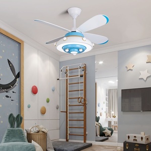 Modern <b>LED</b> <b>Ceiling</b> Fan <b>Light</b> Creative Wooden Round Design for <b>Living</b> <b>Room</b> Decor Indoor Lighting CRI 90 5-Year Warranty - Product Image 5