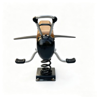Structure d'escalade extérieure pour parc, petit modèle, jeu sportif ludique pour enfants, style animaux (cheval, bœuf, tigre, chien) personnalisable