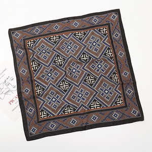 Foulard en soie motif Robin, plantes et fleurs, <span class=keywords><strong>petit</strong></span> carré, élégant et raffiné, châle décoratif tendance pour femme - Product Image 5