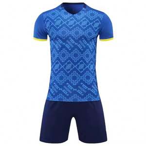 Ropa Deportiva Personalizada al por Mayor de Fábrica, Camisetas Casuales de Manga Corta con Estampado por Transferencia Térmica, 100% Poliéster, Ropa de Fútbol - Product Image 2