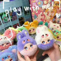 Auténtico Liila Garden Tea Party Mini serie de felpa caja ciega muñeco de peluche coleccionable al azar juguete de moda lindo regalo adornos hogar