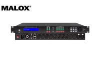 Sistema de Gestión de Altavoces Digitales MALOX DP26 2-IN 6-OUT con Control Remoto, Software para PC, Ecualizador de 11 Bandas y 2 Años de Garantía