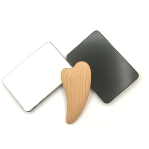 Tabla de Guasha de Madera de Haya Natural con Logotipo Personalizado, Masajeador de Madera Guasha - Product Image 3