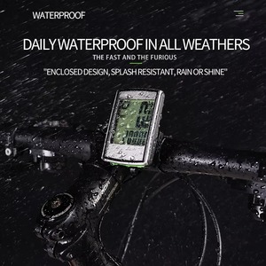 Bike Universal Backlight Speedometer Waterproof Wireless Bicycle <strong>Computer</strong> with Stop Watch - Product Image 4