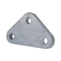 Plaque de raccordement électrique en acier de haute qualité, triangle de tension, support de poteau JiuJin