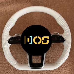 Volant tout en Alcantara pour <span class=keywords><strong>Audi</strong></span> RS3 RS4 RS5 RS6 RS7 S3 S4 S5 S6 A3 A4 A5 Q5 Q7 A6 <span class=keywords><strong>A7</strong></span>, accessoires de voiture - Product Image 4