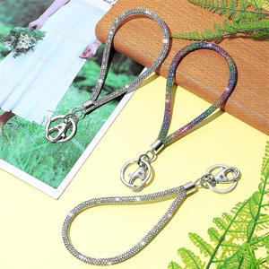 พวงกุญแจแบบสายรัดข้อมือประดับคริสตัลหลาก<span class=keywords><strong>สี</strong></span>รุ้ง พร้อมเพชรและคริสตัลนีออนระยิ<span class=keywords><strong>บร</strong></span>ะยับ สำหรับกีฬา - Product Image 2