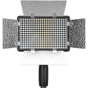 Godox LF308BI Bicolore 3300K-5600K A MENÉ LA Lumière Vidéo avec Synchro Flash 308 Ampoules LED lumière Flash Pour Macro Mariage Vie <span class=keywords><strong>Photograp</strong></span> - Product Image 4