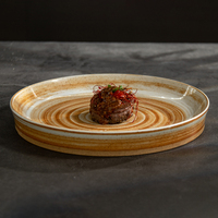 P & T Royal Vaisselle de luxe Ensemble de vaisselle de restaurant Vaisselle et couverts Assiettes et bols Vaisselle Assiettes en porcelaine de Chine