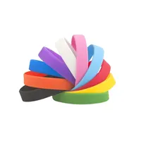 Promotional Personalized Elastic Rubber Silicone Wrist Bands