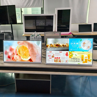 Écran LCD de 21,5'', 23,8'' et 27'' pour menu de table, idéal pour les magasins de boissons, les centres commerciaux, la publicité dans les restaurants, affichage numérique