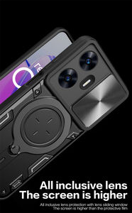 Custodia per anello Privacy per Realme C55 C35 C33 C31 C21Y C25Y C21 <span class=keywords><strong>C11</strong></span> custodia per armatura per finestra con copertura scorrevole per Realme 10 Pro Plus 9 - Product Image 5